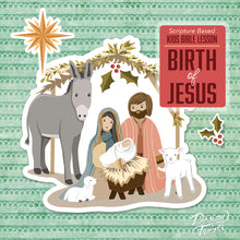 Load image into Gallery viewer, Jesus Birth Nativity Kids Activities (digital download)