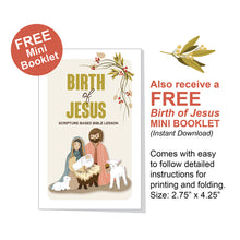 Load image into Gallery viewer, Jesus Birth Nativity Kids Activities (digital download)